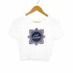 Just Meditate Women's Crop Top - Its Clover