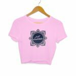 Just Meditate Women's Crop Top - Its Clover