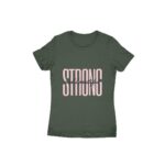 Strong and beautiful Women's Round Neck T-shirt - Its Clover