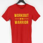Workout Warrior Men's Round Neck Half Sleeve T-shirt - Its Clover