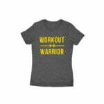 Workout Warrior Women's Round Neck T-shirt - Its Clover