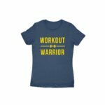 Workout Warrior Women's Round Neck T-shirt - Its Clover