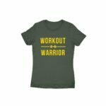 Workout Warrior Women's Round Neck T-shirt - Its Clover