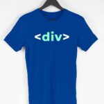 Div Men's Round Neck Half Sleeve T-shirt - Its Clover