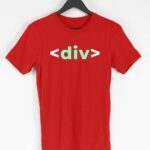 Div Men's Round Neck Half Sleeve T-shirt - Its Clover