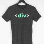 Div Men's Round Neck Half Sleeve T-shirt - Its Clover