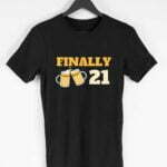 Finally 21 Men's Round Neck Half Sleeve T-shirt - Its Clover