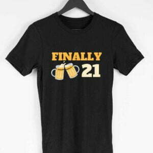 Finally 21 Men's Round Neck Half Sleeve T-shirt - Its Clover