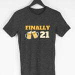 Finally 21 Men's Round Neck Half Sleeve T-shirt - Its Clover