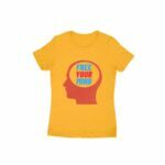 Free Your Mind Women's Round Neck T-shirt - Its Clover