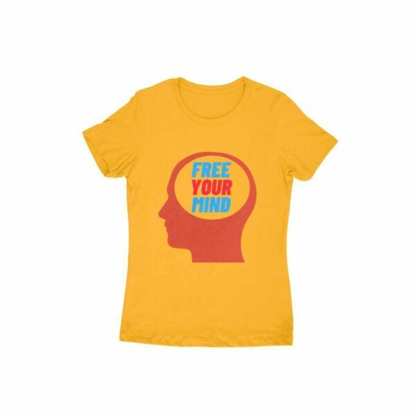 Free Your Mind Women's Round Neck T-shirt - Its Clover