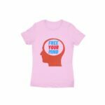 Free Your Mind Women's Round Neck T-shirt - Its Clover