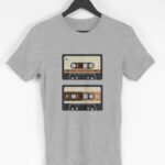 Music Men's Round Neck Half Sleeve T-shirt - Its Clover