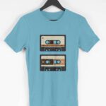 Music Men's Round Neck Half Sleeve T-shirt - Its Clover