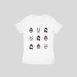 Women's Round Neck T-shirt - Its Clover