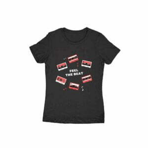 Feel The Beat Women's Round Neck T-shirt - Its Clover