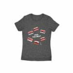 Feel The Beat Women's Round Neck T-shirt - Its Clover