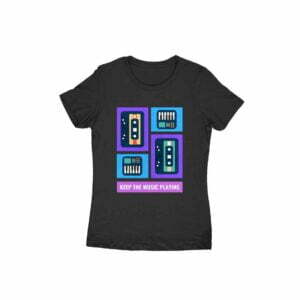 Keep Music Women's Round Neck T-shirt - Its Clover