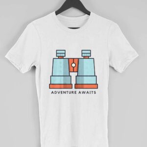 Adventure Men's Round Neck Half Sleeve T-shirt - Its Clover