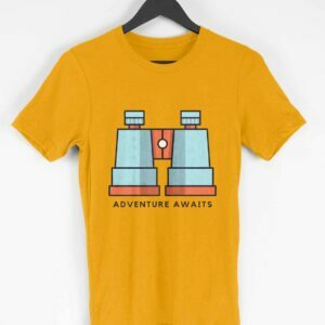 Adventure Men's Round Neck Half Sleeve T-shirt - Its Clover