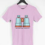 Adventure Men's Round Neck Half Sleeve T-shirt - Its Clover