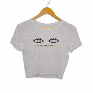 Woke Up Like This Women's Crop Top - Its Clover