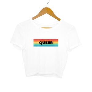 Queer Women's Crop Top - Its Clover