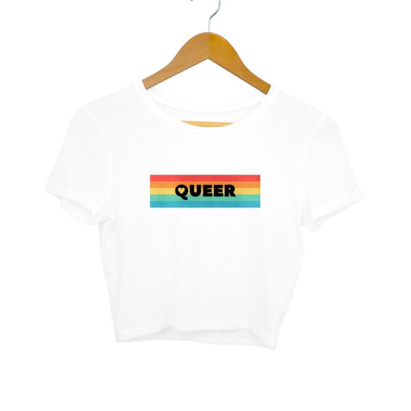 Queer Women's Crop Top - Its Clover