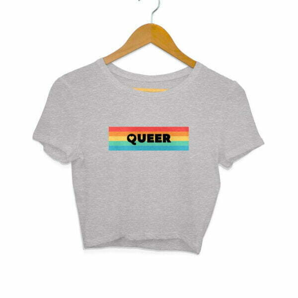 Queer Women's Crop Top - Its Clover