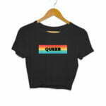 Queer Women's Crop Top - Its Clover