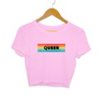 Queer Women's Crop Top - Its Clover