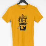 Whiskey Men's Round Neck Half Sleeve T-shirt - Its Clover