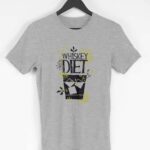 Whiskey Men's Round Neck Half Sleeve T-shirt - Its Clover
