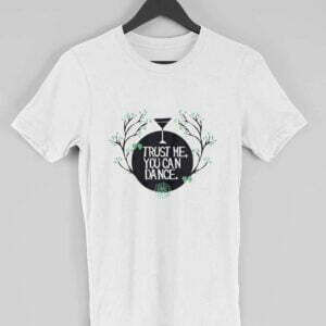 Dance Men's Round Neck Half Sleeve T-shirt - Its Clover
