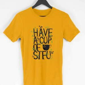 Have A Cup Men's Round Neck Half Sleeve T-shirt - Its Clover