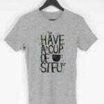 Have A Cup Men's Round Neck Half Sleeve T-shirt - Its Clover