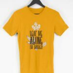 Leaf Men's Round Neck Half Sleeve T-shirt - Its Clover