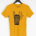 Expresso Men's Round Neck Half Sleeve T-shirt - Its Clover