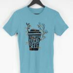 Expresso Men's Round Neck Half Sleeve T-shirt - Its Clover