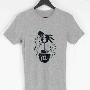 Me & You Men's Round Neck Half Sleeve T-shirt - Its Clover