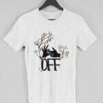 OFF Men's Round Neck Half Sleeve T-shirt - Its Clover