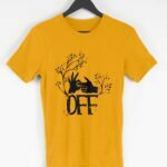 OFF Men's Round Neck Half Sleeve T-shirt - Its Clover