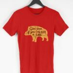Give Even Men's Round Neck Half Sleeve T-shirt - Its Clover