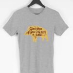 Give Even Men's Round Neck Half Sleeve T-shirt - Its Clover