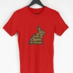 Let The Past Men's Round Neck Half Sleeve T-shirt - Its Clover