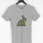 Let The Past Men's Round Neck Half Sleeve T-shirt - Its Clover