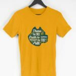 Happiness Men's Round Neck Half Sleeve T-shirt - Its Clover