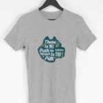 Happiness Men's Round Neck Half Sleeve T-shirt - Its Clover