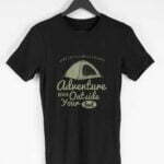 Adventure Men's Round Neck Half Sleeve T-shirt - Its Clover