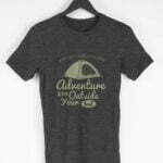 Adventure Men's Round Neck Half Sleeve T-shirt - Its Clover